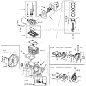 Page B Diagram and Parts List for CIQ71081V 1999 Campbell Hausfeld Compressor